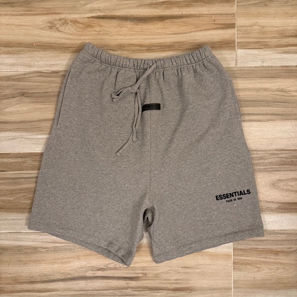 Fear of God Essentials Other - Fear of God Essentials Sweat Shorts Heather Grey Logo XL Mens